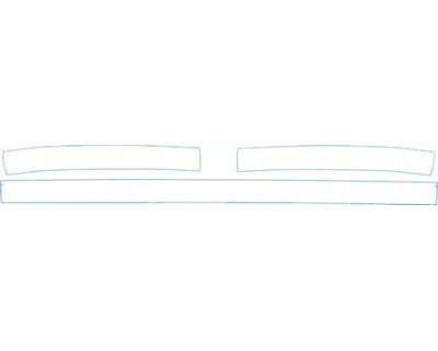 PAINT PROTECTION KIT - 2008 CHEVROLET C-4500 SEDAN GRILLE KIT - PRECUT PPF CLEAR BRA WRAP