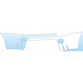 PAINT PROTECTION KIT - 2005 CHEVROLET EQUINOX BASE BUMPER KIT - PRECUT PPF CLEAR BRA WRAP