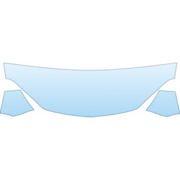 PAINT PROTECTION KIT - 2007 CHEVROLET EQUINOX BASE HOOD FENDER KIT - PRECUT PPF CLEAR BRA WRAP