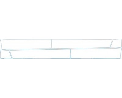 PAINT PROTECTION KIT - 2004 CHEVROLET EQUINOX ROCKERS DOORS KIT - PRECUT PPF CLEAR BRA WRAP