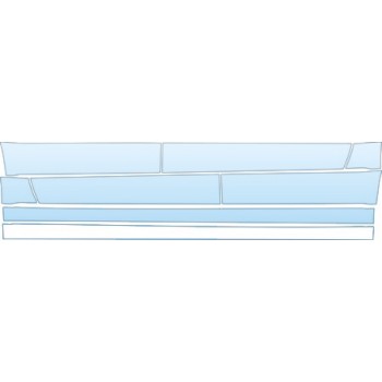 Precut PPF Kit – Clear Bra Paint Protection Film PAINT PROTECTION KIT - 2008 CHEVROLET EQUINOX SPORT ROCKERS KIT - PRECUT PPF CLEAR BRA WRAP