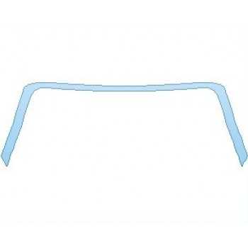 PAINT PROTECTION KIT - 2023 PORSCHE 718 BOXSTER BASE A PILLAR - PRECUT PPF CLEAR BRA WRAP