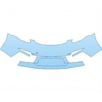 PAINT PROTECTION KIT - 2022 PORSCHE 718 BOXSTER S BUMPER - PRECUT PPF CLEAR BRA WRAP