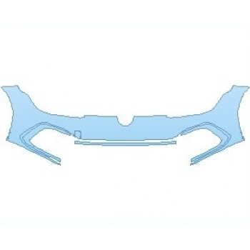 PAINT PROTECTION KIT - 2024 VOLKSWAGEN GOLF GTI HATCHBACK BUMPER - PRECUT PPF CLEAR BRA WRAP
