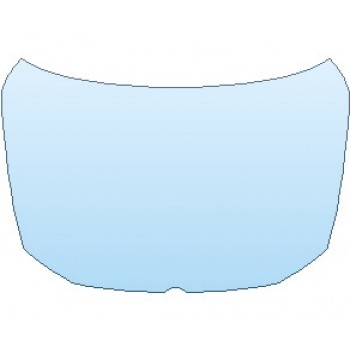 PAINT PROTECTION KIT - 2023 VOLKSWAGEN GOLF GTI HATCHBACK HOOD (NO WRAPPED EDGES) - PRECUT PPF CLEAR BRA WRAP