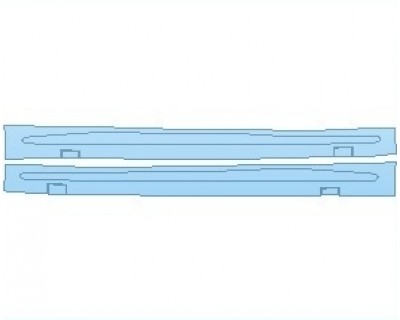 2019 MERCEDES CLA CLASS 250 AMG LINE ROCKER PANELS