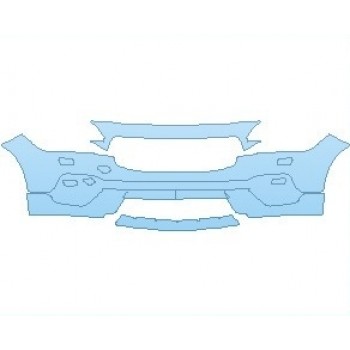 2022 VOLVO S90 R-DESIGN BUMPER KIT WITH WASHERS