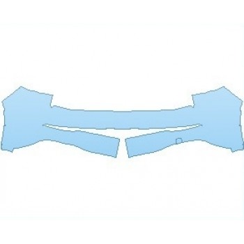 PAINT PROTECTION KIT - 2024 VOLKSWAGEN GOLF R HATCHBACK REAR BUMPER - PRECUT PPF CLEAR BRA WRAP