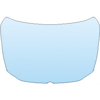 PAINT PROTECTION KIT - 2025 VOLKSWAGEN GOLF R HATCHBACK HOOD (NO WRAPPED EDGES) - PRECUT PPF CLEAR BRA WRAP