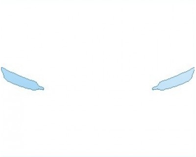 2025 VOLVO V60 MOMENTUM LIGHTS - PRECUT PPF CLEAR BRA WRAP