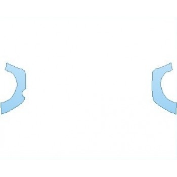 PAINT PROTECTION KIT - 2021 MINI HARDTOP JOHN COOPER WORKS GP REAR OVER FENDERS - PRECUT PPF CLEAR BRA WRAP