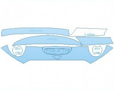 PAINT PROTECTION KIT - 2021 MINI HARDTOP JOHN COOPER WORKS GP COMMON WEAR AREA KIT - PRECUT PPF CLEAR BRA WRAP