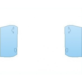 PAINT PROTECTION KIT - 2021 MINI HARDTOP JOHN COOPER WORKS GP DOORS - PRECUT PPF CLEAR BRA WRAP