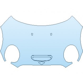 PAINT PROTECTION KIT - 2021 MINI HARDTOP JOHN COOPER WORKS GP FULL HOOD (NO WRAPPED EDGES) - PRECUT PPF CLEAR BRA WRAP