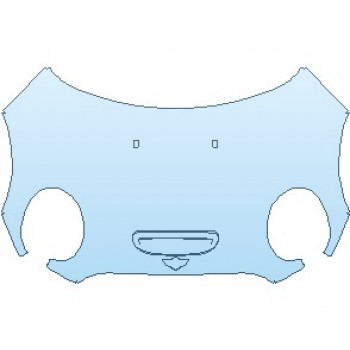 PAINT PROTECTION KIT - 2021 MINI HARDTOP JOHN COOPER WORKS GP FULL HOOD (WRAPPED EDGES) - PRECUT PPF CLEAR BRA WRAP