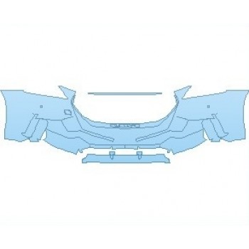 PAINT PROTECTION KIT - 2018 AUDI TT RS COUPE BUMPER KIT WITH SENSORS - PRECUT PPF CLEAR BRA WRAP