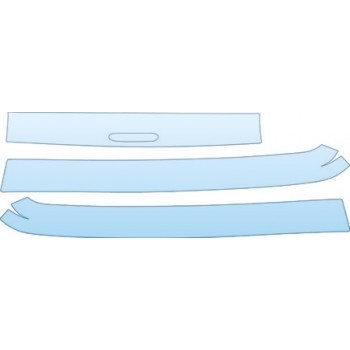 PAINT PROTECTION KIT - 2006 CHEVROLET SSR SS BED RAILS TAIL GATE KIT - PRECUT PPF CLEAR BRA WRAP