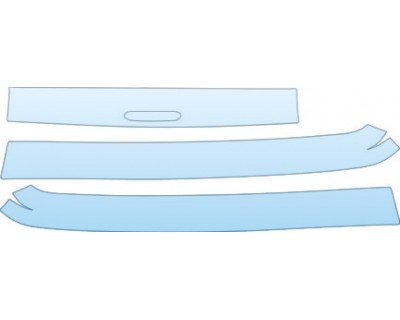 PAINT PROTECTION KIT - 2004 CHEVROLET SSR BED RAILS TAIL GATE KIT - PRECUT PPF CLEAR BRA WRAP