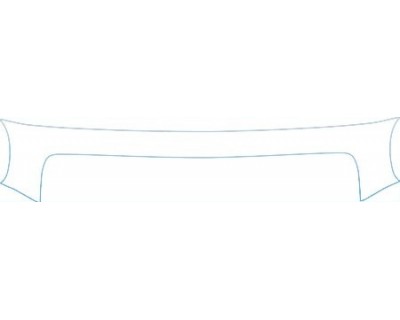PAINT PROTECTION KIT - 2007 CHEVROLET UPLANDER SS UPPER BUMPER KIT - PRECUT PPF CLEAR BRA WRAP