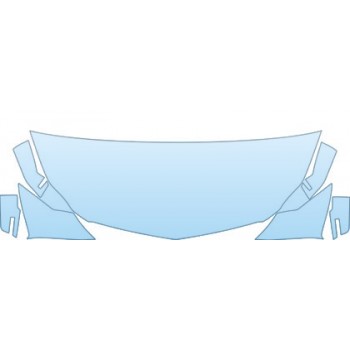 PAINT PROTECTION KIT - 2011 CHEVROLET TRAVERSE LS  HOOD FENDER MIRROR KIT - PRECUT PPF CLEAR BRA WRAP