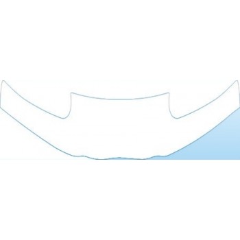 PAINT PROTECTION KIT - 2003 DODGE INTREPID UPPER BUMPER ONLY - PRECUT PPF CLEAR BRA WRAP