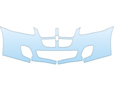 PAINT PROTECTION KIT - 2005 DODGE STRATUS SEDAN BUMPER KIT - PRECUT PPF CLEAR BRA WRAP