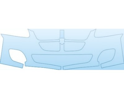 PAINT PROTECTION KIT - 2005 DODGE STRATUS SEDAN BUMPER KIT - PRECUT PPF CLEAR BRA WRAP