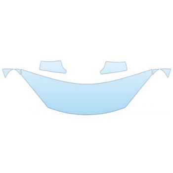 2005 DODGE STRATUS SEDAN  Hood Fender Mirror Kit - PRECUT PPF CLEAR BRA WRAP