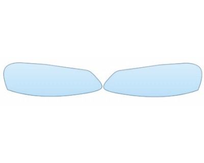 2005 DODGE STRATUS SEDAN  Headlights Kit - PRECUT PPF CLEAR BRA WRAP