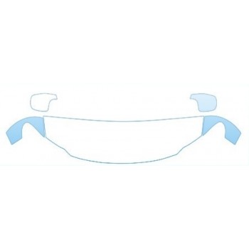 2004 DODGE CARAVAN SXT  Hood Fender Mirror Kit - PRECUT PPF CLEAR BRA WRAP