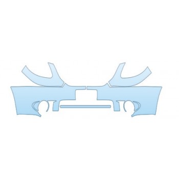PAINT PROTECTION KIT - 2006 DODGE GRAND CARAVAN SXT BUMPER KIT - PRECUT PPF CLEAR BRA WRAP