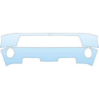 PAINT PROTECTION KIT - 2005 DODGE DAKOTA SXT BUMPER KIT - PRECUT PPF CLEAR BRA WRAP