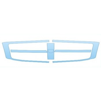 PAINT PROTECTION KIT - 2008 DODGE DURANGO LIMITED GRILLE KIT - PRECUT PPF CLEAR BRA WRAP
