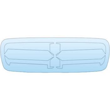 PAINT PROTECTION KIT - 2002 DODGE DURANGO GRILLE - PRECUT PPF CLEAR BRA WRAP