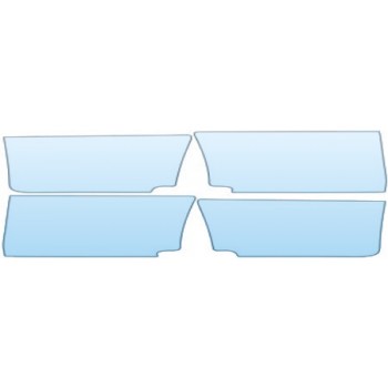 PAINT PROTECTION KIT - 2007 DODGE RAM ST 2500 ROCKERS SPLASH FOR BED KIT - PRECUT PPF CLEAR BRA WRAP