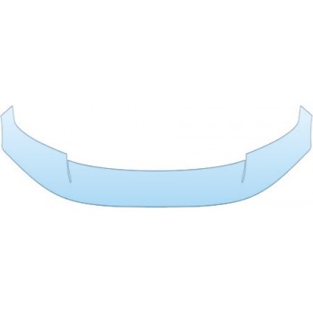 PAINT PROTECTION KIT - 2011 DODGE RAM TRX 1500 UPPER BUMPER KIT - PRECUT PPF CLEAR BRA WRAP