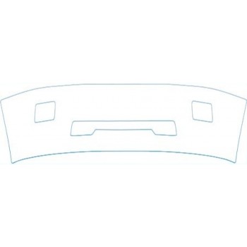 PAINT PROTECTION KIT - 2011 DODGE RAM TRX 1500 LOWER BUMPER KIT - PRECUT PPF CLEAR BRA WRAP