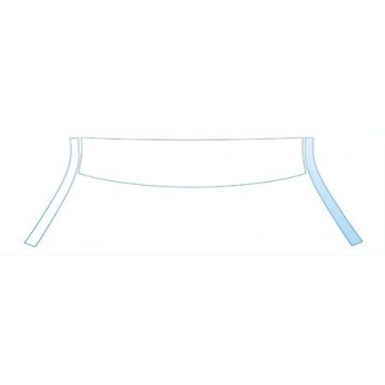 PAINT PROTECTION KIT - 2011 DODGE RAM LARAMIE 2500 ROOF A-PILLAR KIT - PRECUT PPF CLEAR BRA WRAP