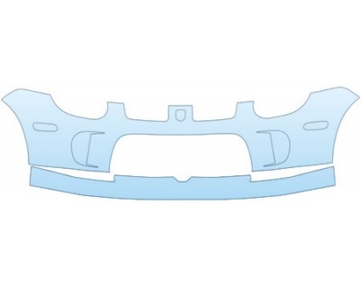 PAINT PROTECTION KIT - 2006 DODGE NEON SRT4 BUMPER KIT - PRECUT PPF CLEAR BRA WRAP