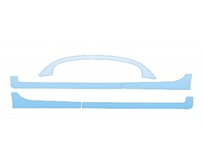 PAINT PROTECTION KIT - 2006 DODGE NEON SRT4 ROCKER PANELS SPOLIER KIT - PRECUT PPF CLEAR BRA WRAP