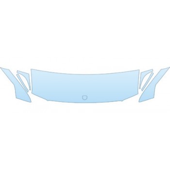 PAINT PROTECTION KIT - 2004 DODGE SPRINTER VAN HOOD FENDER KIT - PRECUT PPF CLEAR BRA WRAP