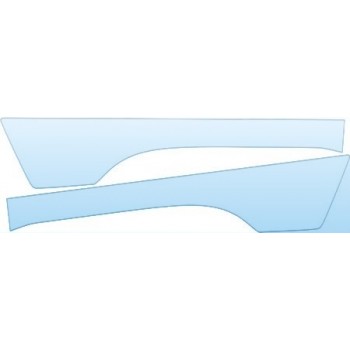 PAINT PROTECTION KIT - 2007 DODGE SPRINTER VAN PASSENGER A-PILLARS KIT - PRECUT PPF CLEAR BRA WRAP