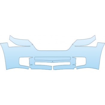 PAINT PROTECTION KIT - 2007 DODGE MAGNUM RT BUMPER KIT - PRECUT PPF CLEAR BRA WRAP
