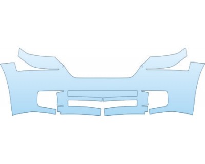 PAINT PROTECTION KIT - 2007 DODGE MAGNUM RT BUMPER KIT - PRECUT PPF CLEAR BRA WRAP