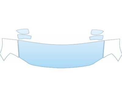 2007 DODGE MAGNUM RT  Hood Fender Mirror Kit - PRECUT PPF CLEAR BRA WRAP
