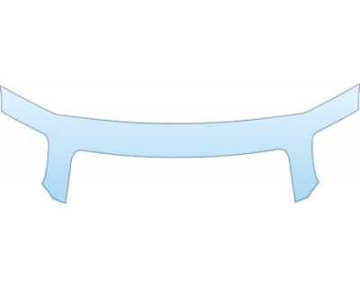 PAINT PROTECTION KIT - 2008 DODGE MAGNUM SE UPPER BUMPER KIT - PRECUT PPF CLEAR BRA WRAP
