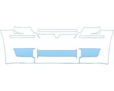 PAINT PROTECTION KIT - 2008 DODGE MAGNUM SE LOWER BUMPER KIT - PRECUT PPF CLEAR BRA WRAP
