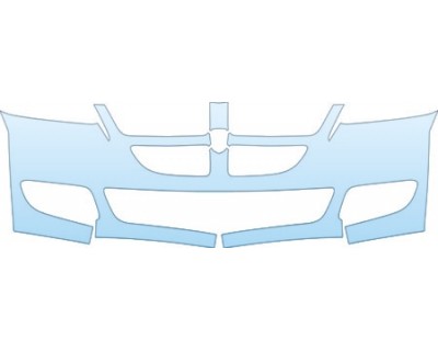 PAINT PROTECTION KIT - 2004 DODGE STRATUS COUPE BUMPER KIT - PRECUT PPF CLEAR BRA WRAP