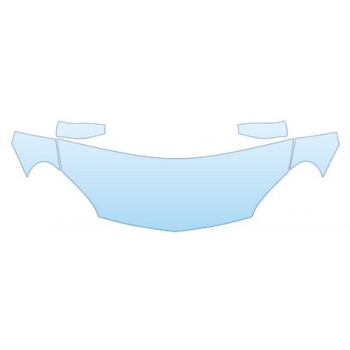 2006 DODGE STRATUS COUPE  Hood Fender Mirror Kit - PRECUT PPF CLEAR BRA WRAP
