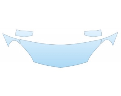 2004 DODGE STRATUS COUPE  Hood Fender Mirror Kit - PRECUT PPF CLEAR BRA WRAP